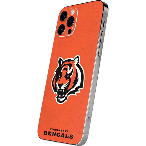 NFL Cincinnati Bengals - Alternate Distressed iPhone 12 Pro Skin